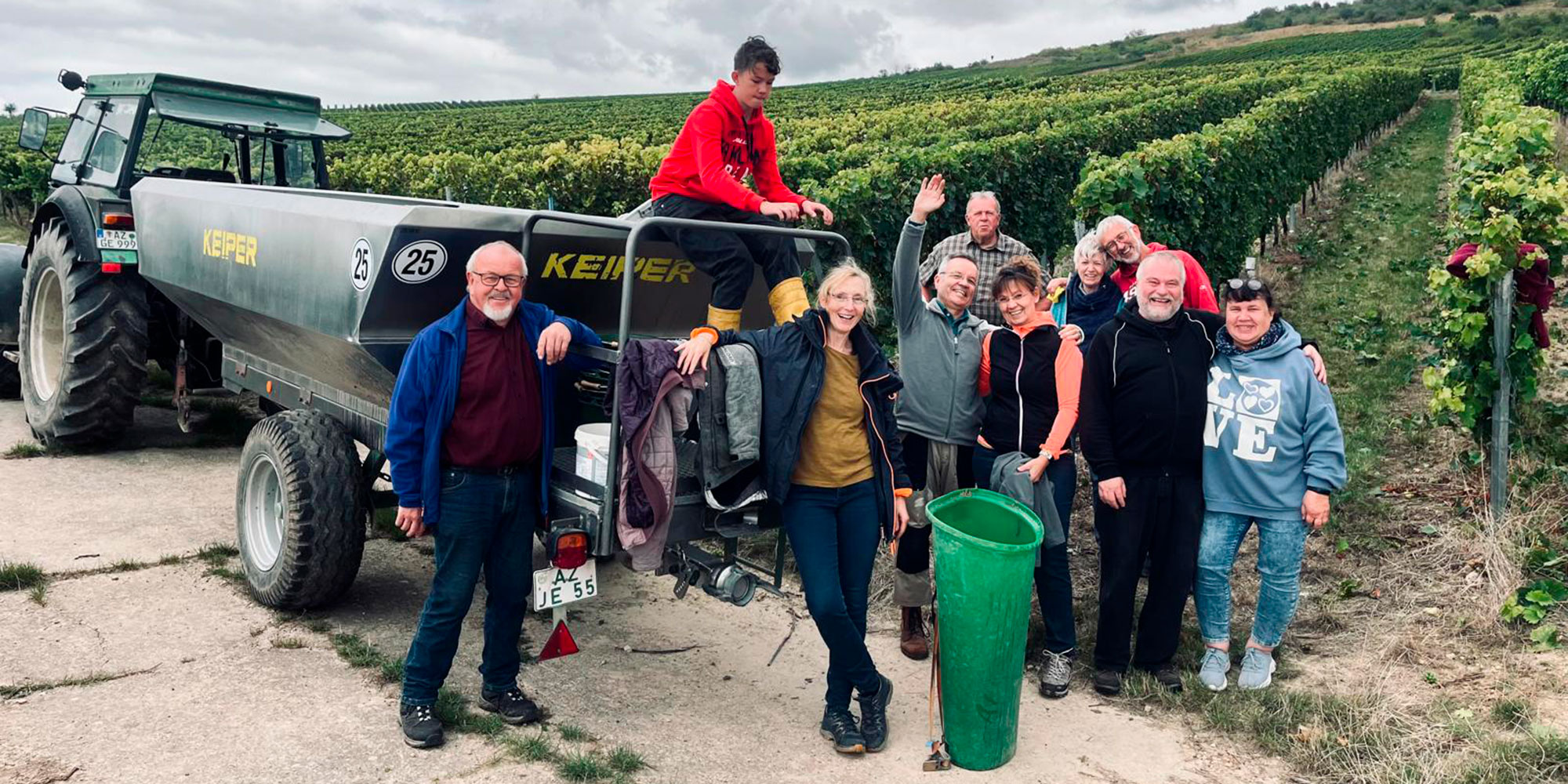 Wiesbachtal Orchester bei Weinlese 2024