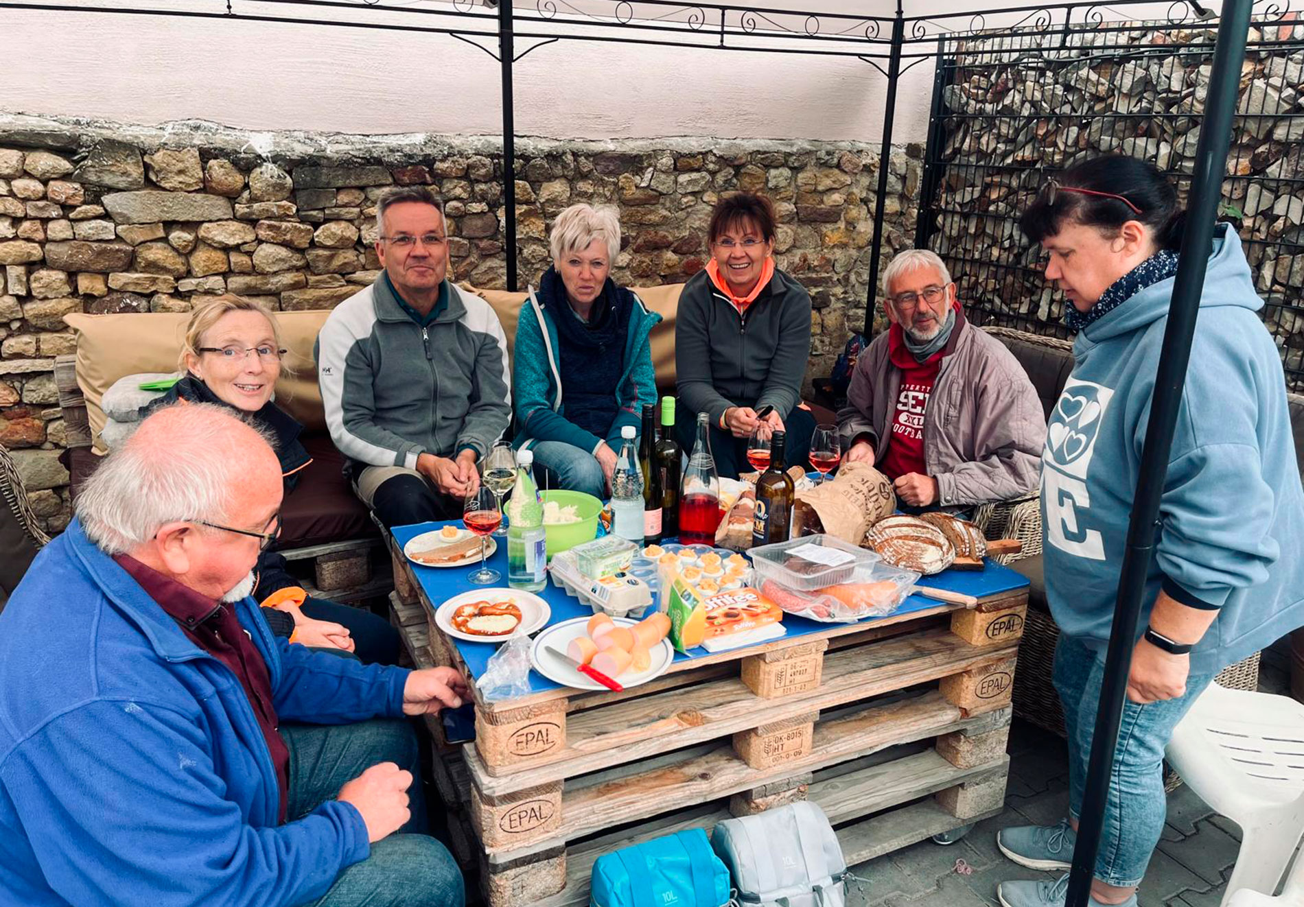 Wiesbachtal Orchester bei Weinlese 2024