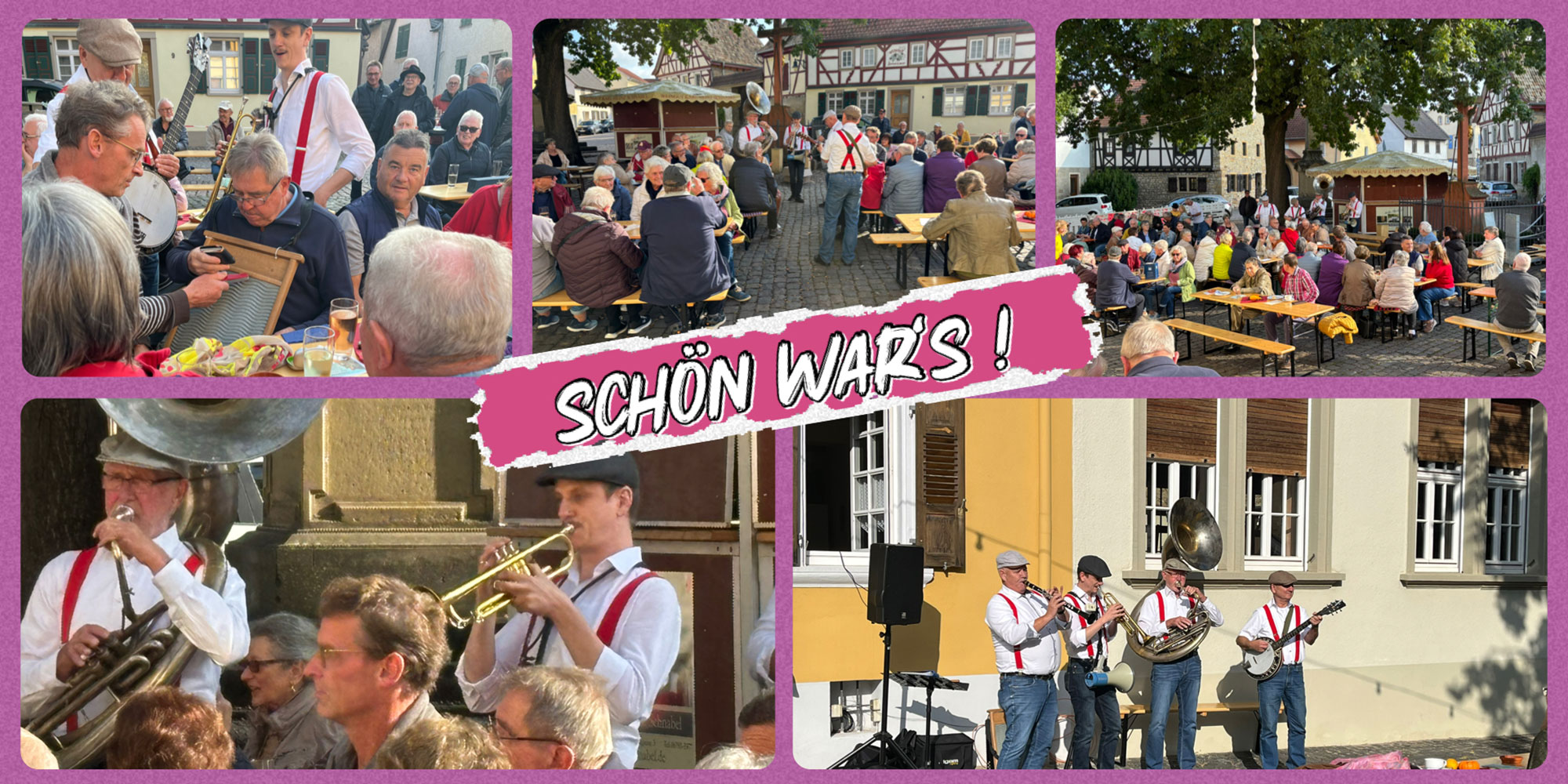 Herbstlicher Jazz-Nachmittag mit Beselicher Basin Street Band